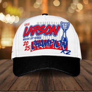 Kyle Larson 2025 NASCAR Cup Series Champion Classic Cap  KLCHAMP1007