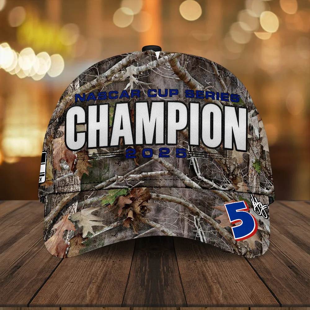 Kyle Larson 2025 NASCAR Cup Series Champion Classic Cap  KLCHAMP1017