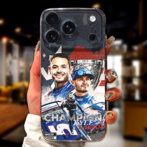 Kyle Larson 2025 NASCAR Cup Series Champion Phone Case KLCHAMP1001