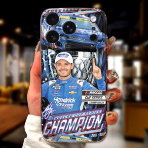 Kyle Larson 2025 NASCAR Cup Series Champion Phone Case KLCHAMP1024