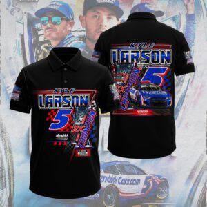 Kyle Larson 2025 NASCAR Cup Series Champion Unisex Performace Polo Shirt KLCHAMP1049