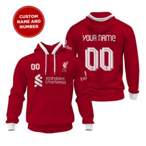 Liverpool Home Unisex Performance Hoodie 23/24 Season SCC1458