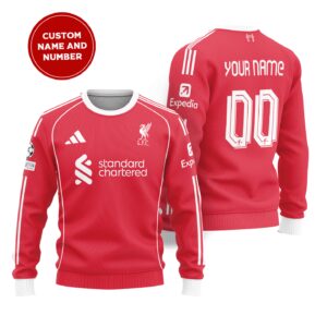 Liverpool Limited Edition Wool Sweater 25/26 Season SCC1069