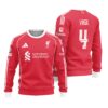 Liverpool Limited Edition Wool Sweater 25/26 Season SCC1078