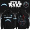 Los Angeles Chargers Star Wars Darth Vader Limited Editions Performance Unisex Hoodie Jogger Set