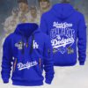 Los Angeles Dodgers 2025 World Series Champions 2D Quarter Zip Hoodie CHAMP1073