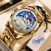 Los Angeles Dodgers 2025 World Series Champions Alloy Luxury Quartz Watch GIFT1034
