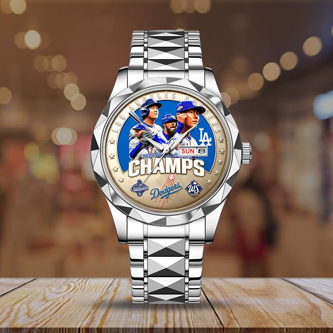 Los-Angeles-Dodgers-2025-World-Series-Champions-Alloy-Luxury-Quartz-Watch-GIFT1034-2