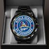 Los Angeles Dodgers 2025 World Series Champions Black Stainless Steel Watch CHAMP1076