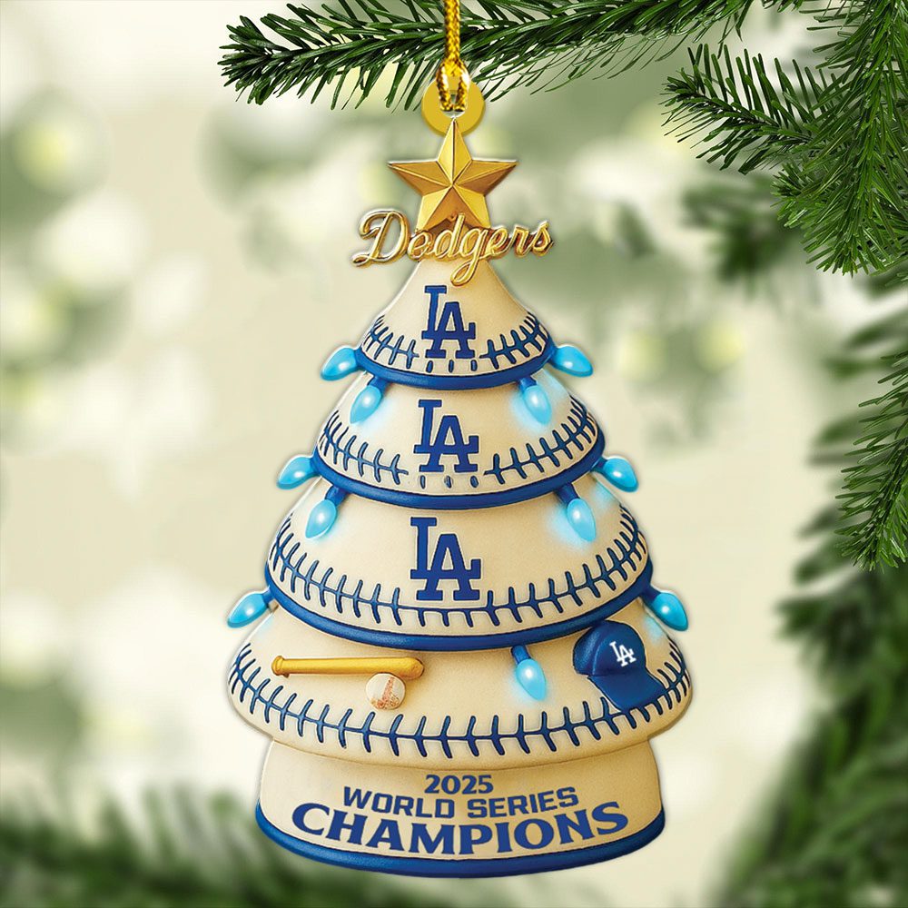 Los-Angeles-Dodgers-2025-World-Series-Champions-Custom-Shape-1-sided-Acrylic-Ornament-CHAMP1040-2