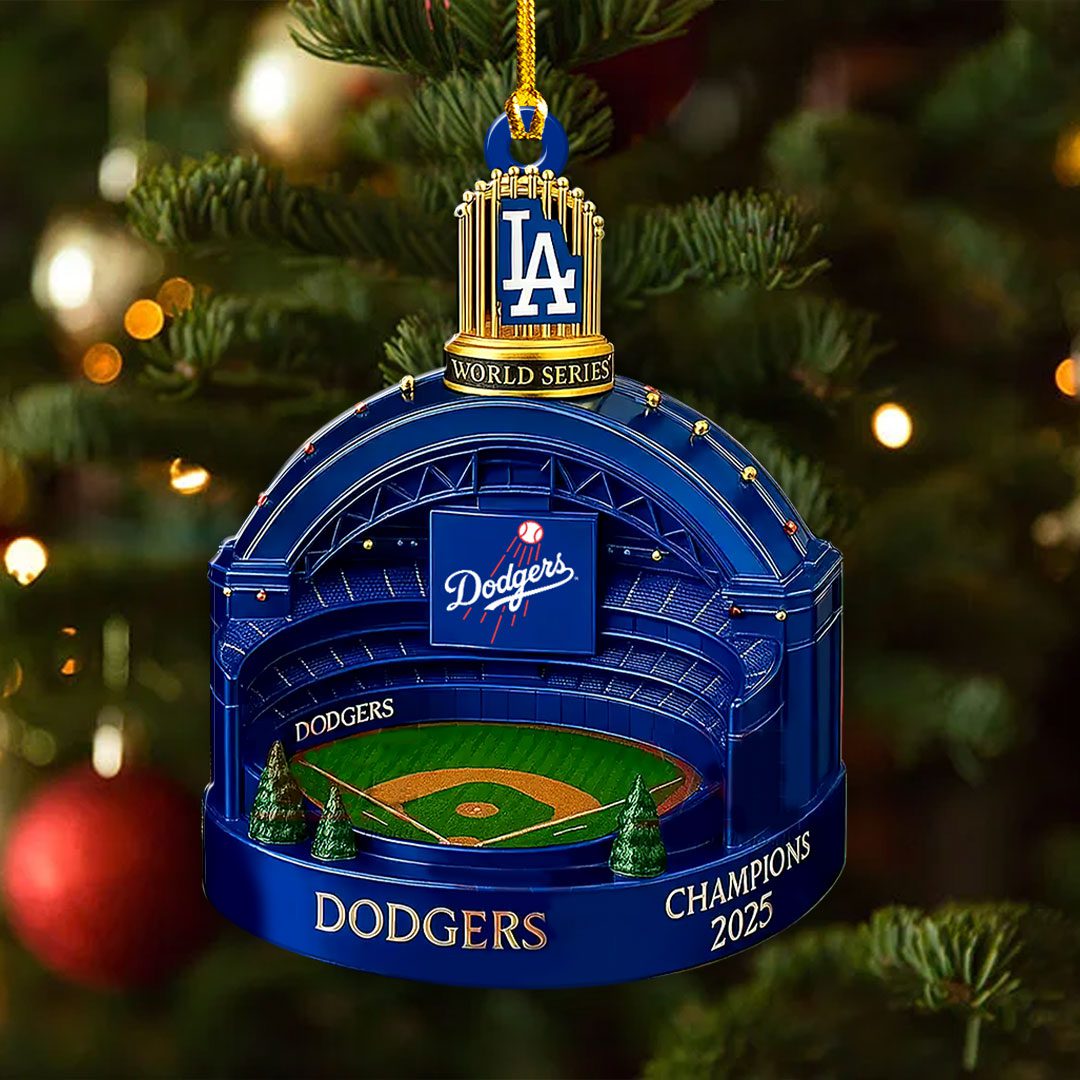 Los-Angeles-Dodgers-2025-World-Series-Champions-Custom-Shape-2-sided-Acrylic-Ornament-CHAMP1041-1
