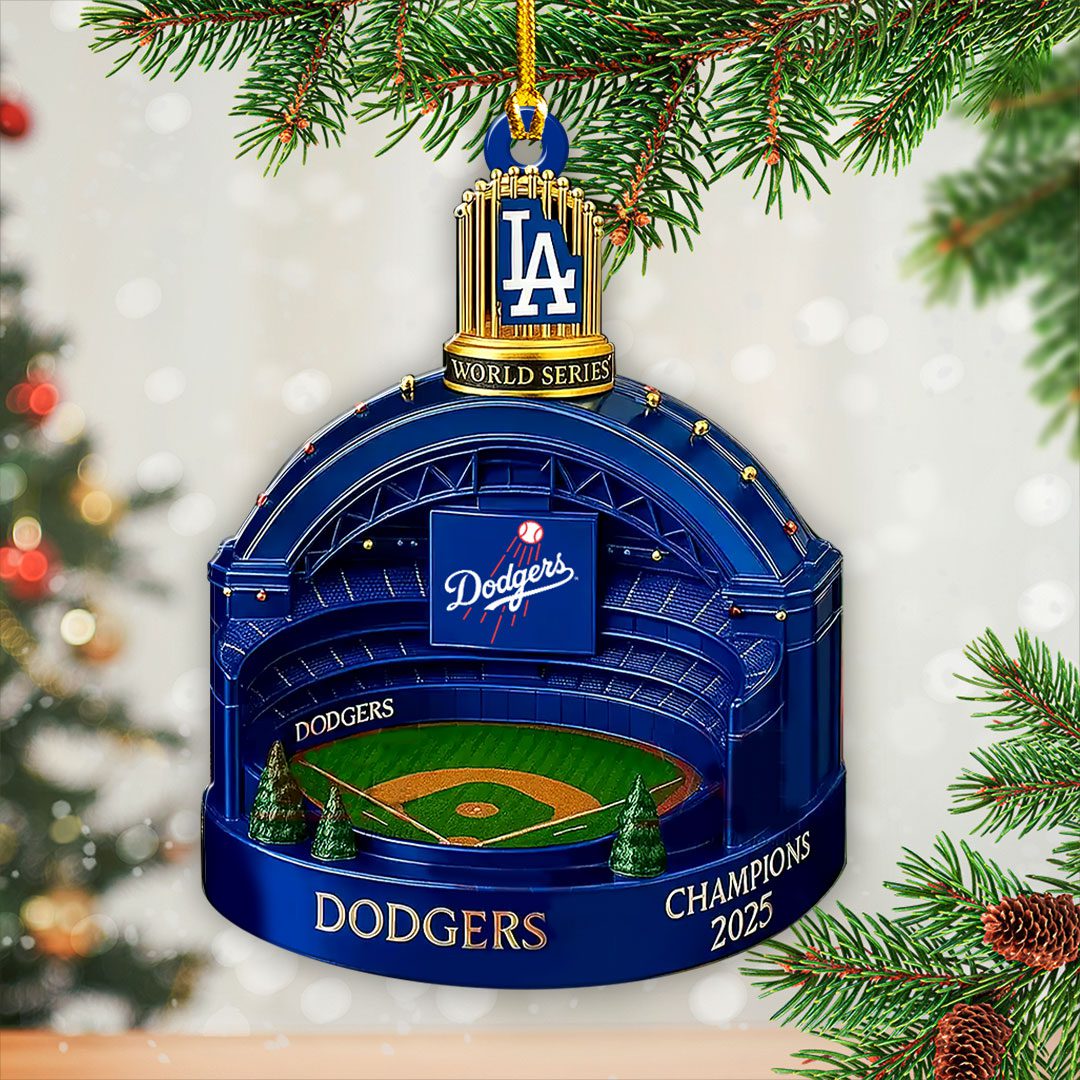 Los-Angeles-Dodgers-2025-World-Series-Champions-Custom-Shape-2-sided-Acrylic-Ornament-CHAMP1041-2