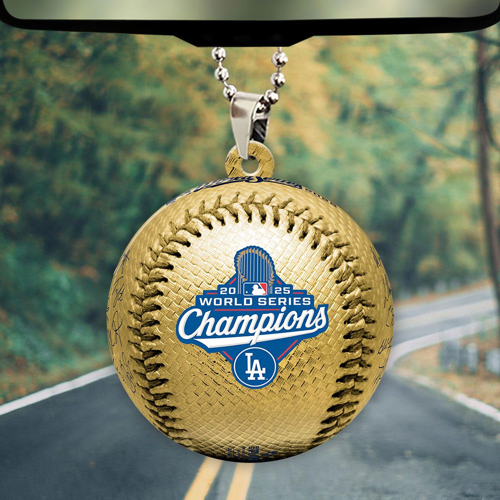 Los-Angeles-Dodgers-2025-World-Series-Champions-Custom-shape-2-sided-Acrylic-Car-Ornament-CHAMP1044 Los Angeles Dodgers 2025 World Series Champions Custom shape 2-sided Acrylic Car Ornament CHAMP1044