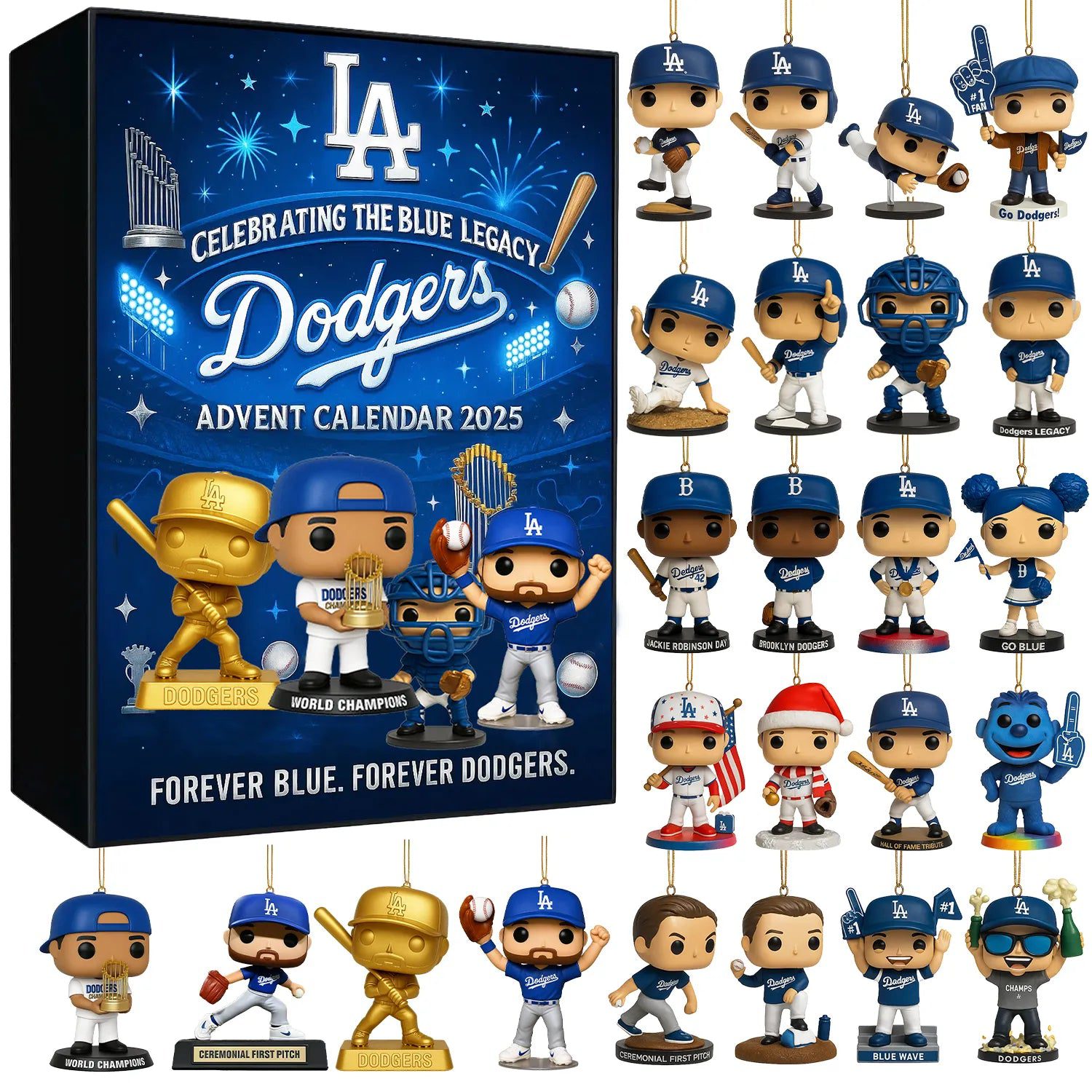 Los-Angeles-Dodgers-Advent-Calendar-Acrylic-Hanging-Decor-Box-2025 Los Angeles Dodgers Advent Calendar Acrylic Hanging Decor Box 2025