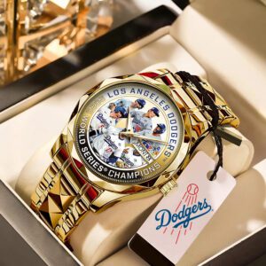 Los Angeles Dodgers World Series 2025 Alloy Luxury Quartz Watch GIFT1028