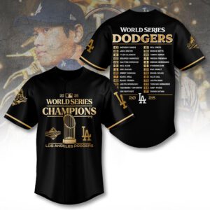 Los Angeles Dodgers World Series 2025 Baseball Jersey CHAMP1019