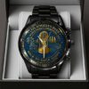 Los Angeles Dodgers World Series 2025 Black Stainless Steel Watch CHAMP1082