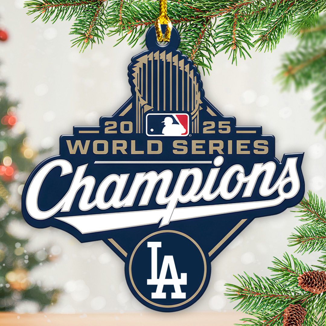 Los-Angeles-Dodgers-World-Series-2025-Custom-Shape-2-sided-Acrylic-Ornament-CHAMP1053 Los Angeles Dodgers World Series 2025 Custom Shape 2-sided Acrylic Ornament CHAMP1053
