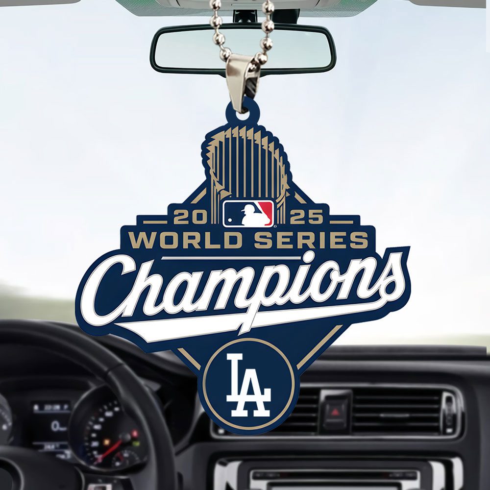 Los-Angeles-Dodgers-World-Series-2025-Custom-shape-2-sided-Acrylic-Car-Ornament-CHAMP1052 Los Angeles Dodgers World Series 2025 Custom shape 2-sided Acrylic Car Ornament CHAMP1052