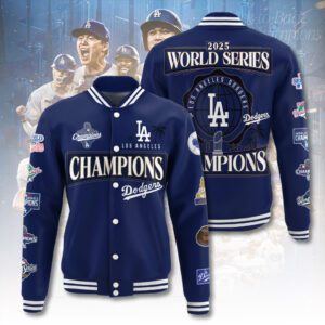 Los Angeles Dodgers World Series 2025 Varsity Jacket CHAMP1011