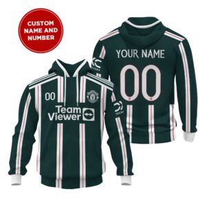 Manchester United Away Unisex Performance Hoodie 23/24 Season SCC1460