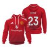 Manchester United Home Unisex Performance Hoodie 24/25 Season SCC1423