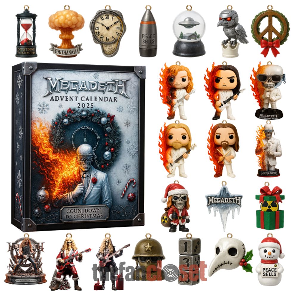 Megadeth Countdown To Christmas Advent Calendar 2025