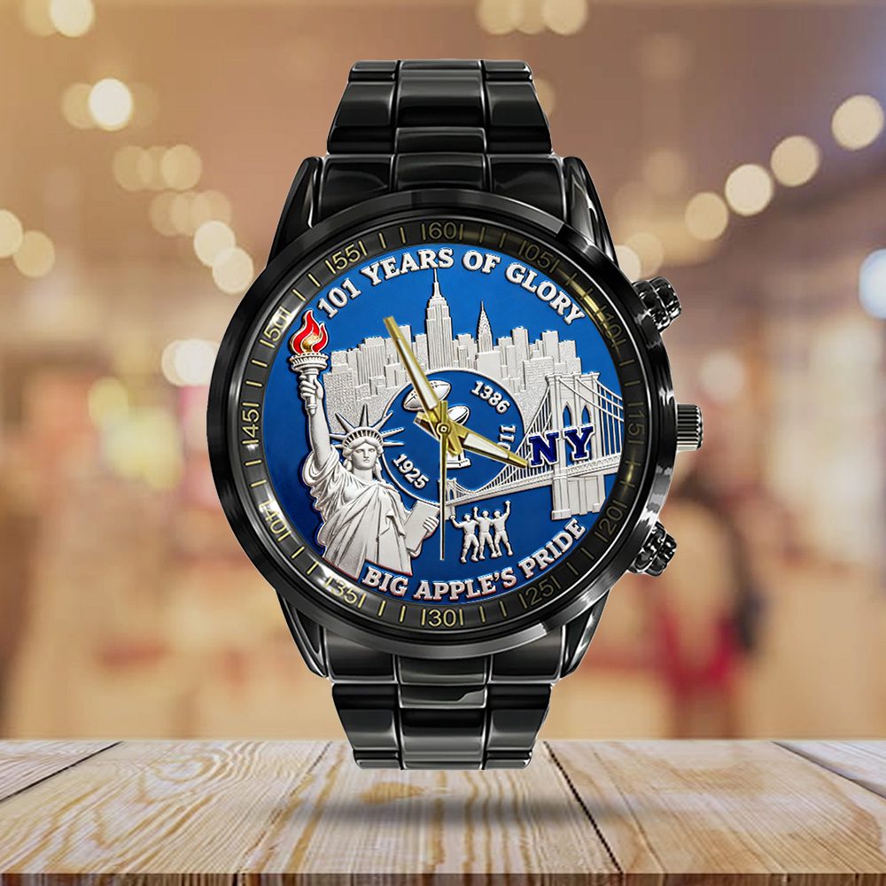New-York-Giants-101st-Anniversary-Black-Stainless-Steel-Watch-GIFT1002-2