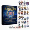 New York Rangers 100th Anniversary 2025 Advent Calendar Acrylic Hanging Decor Box