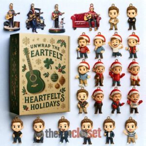 Niall Horan Unwrap The Eartfelt Hearfelts Holidays Advent Calendar Acrylic Hanging Decor Box 2025