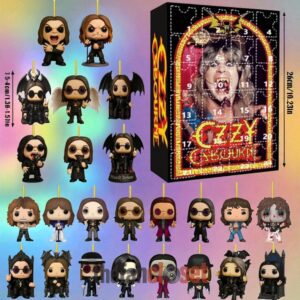 Ozzy Osbourne 2025 Limited Edition Advent Calendar Acrylic Hanging Decor Box