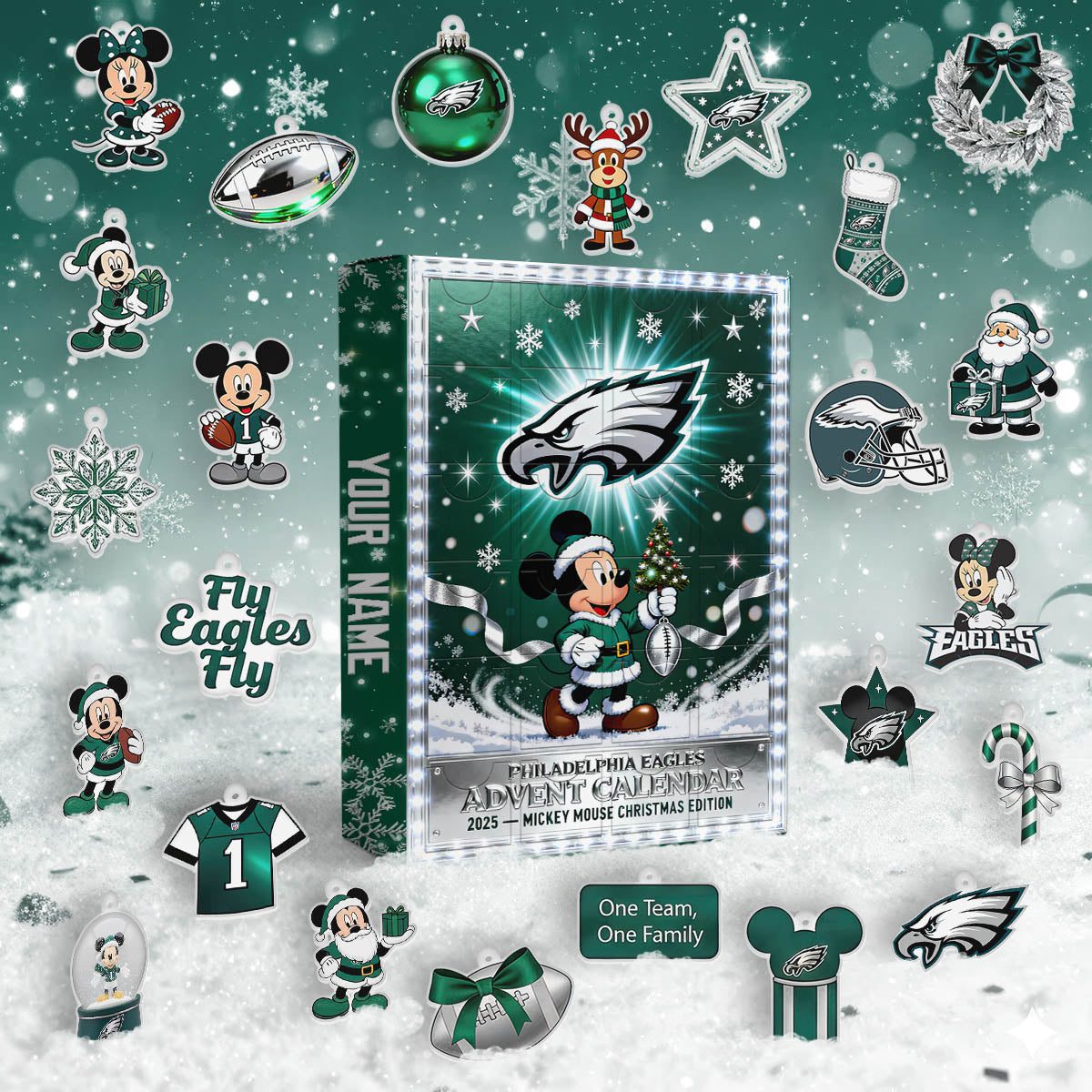 Philadelphia-Eagles-Advent-Calendar-Acrylic-Hanging-Decor-Box-Gift-For-Fan Philadelphia Eagles Advent Calendar Acrylic Hanging Decor Box - Gift For Fan
