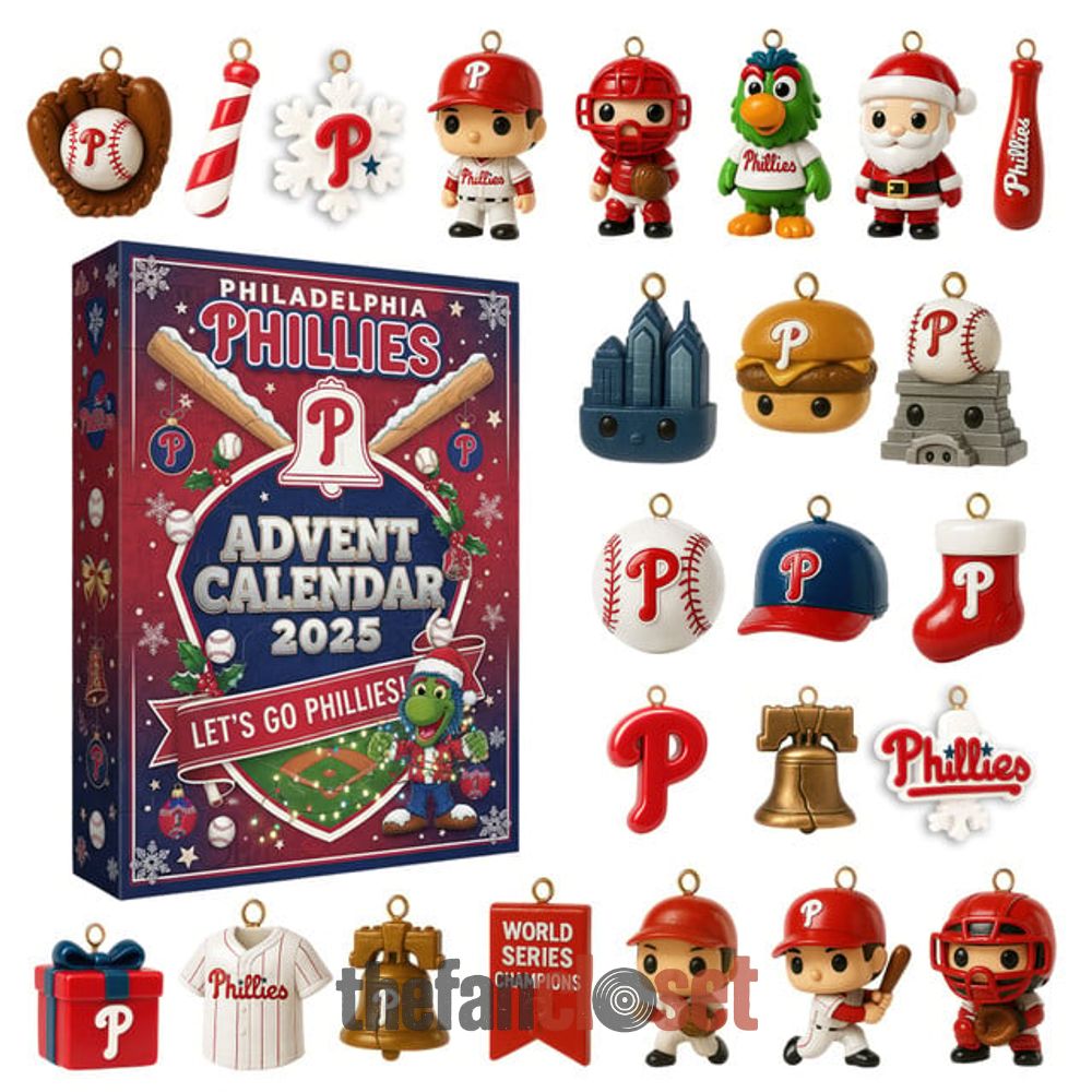 Philadelphia Phillies Lets Go Phillies Advent Calendar 2025
