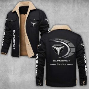Polaris Slingshot Lapel Collar Fleece Cargo Jacket Winter Jacket LCJ1069