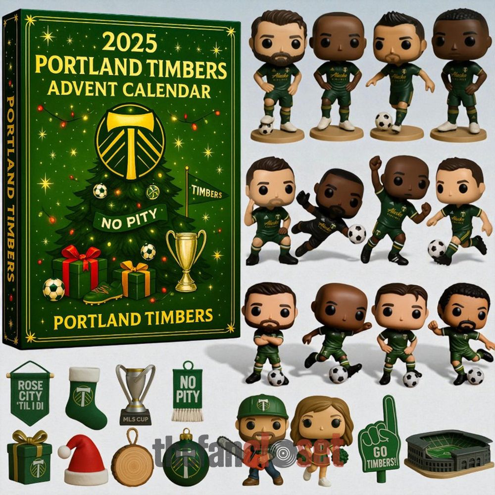Portland Timbers 2025 Advent Calendar Portland Timbers 2025 Advent Calendar Acrylic Hanging Decor Box