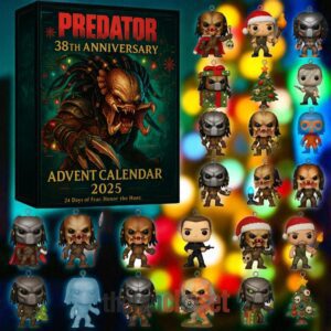 Predator 38th Anniversary Advent Calendar Acrylic Hanging Decor Box