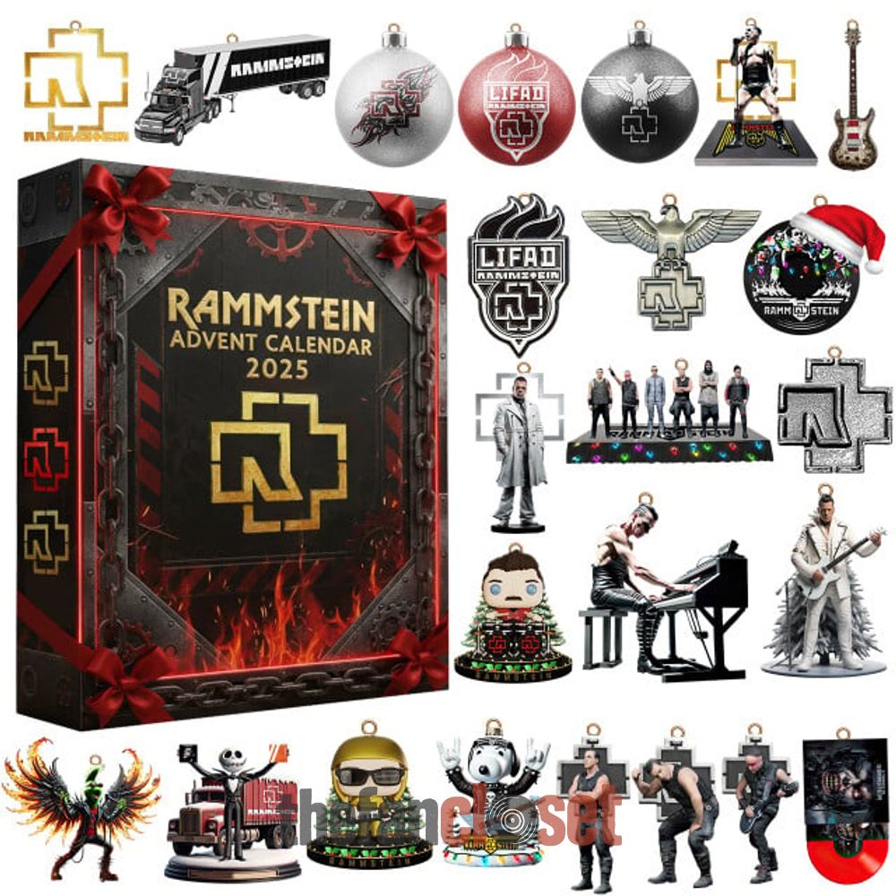 Rammstein Band Christmas 2025 Advent Calendar