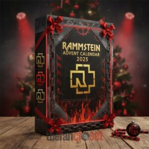 Rammstein Band Christmas 2025 Advent Calendar Acrylic Hanging Decor Box