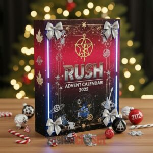 Rush Band Christmas 2025 Advent Calendar Acrylic Hanging Decor Box