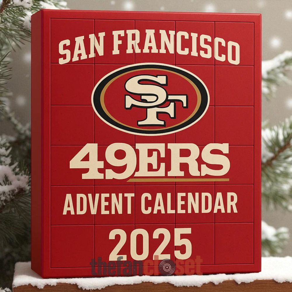San Francisco 49ers Christmas 2025 Advent Calendar
