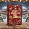 San Francisco 49ers Faithful Then Faithul Now Advent Calendar Acrylic Hanging Decor Box 2025