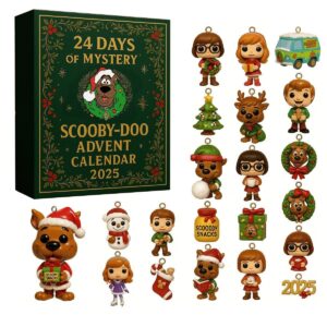 Scooby-Doo Advent Calendar Acrylic Hanging Decor Box 2025