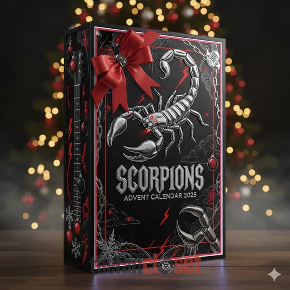 Scorpions Band Christmas 2025 Advent Calendar Scorpions Band Christmas 2025 Advent Calendar Acrylic Hanging Decor Box