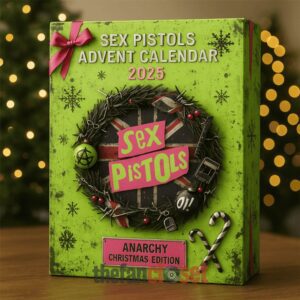 Sex Pistols Anarchy Christmas Edition Advent Calendar Acrylic Hanging Decor Box 2025