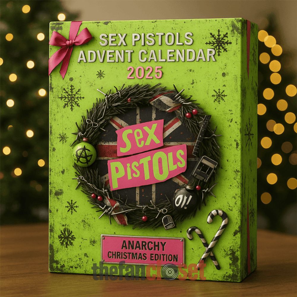 Sex Pistols Anarchy Christmas Edition Advent Calendar 2025 Sex Pistols Anarchy Christmas Edition Advent Calendar Acrylic Hanging Decor Box 2025