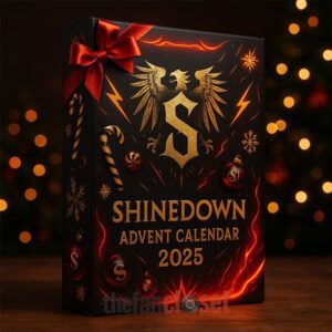 Shinedown Band Christmas 2025 Advent Calendar Acrylic Hanging Decor Box