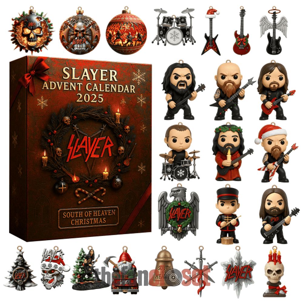 Slayer South Of Heaven Christmas Advent Calendar 2025