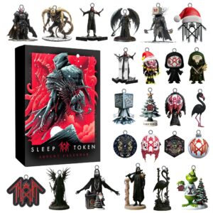Sleep Token Advent Calendar Acrylic Hanging Decor Box 2025