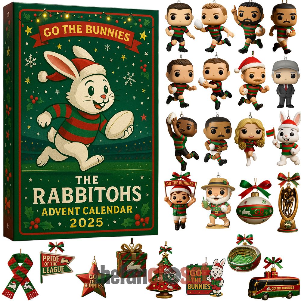 South Sydney Rabbitohs Go The Bunnies Advent Calendar 2025