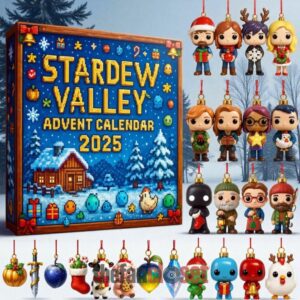Stardew Valley Advent Calendar Acrylic Hanging Decor Box 2025